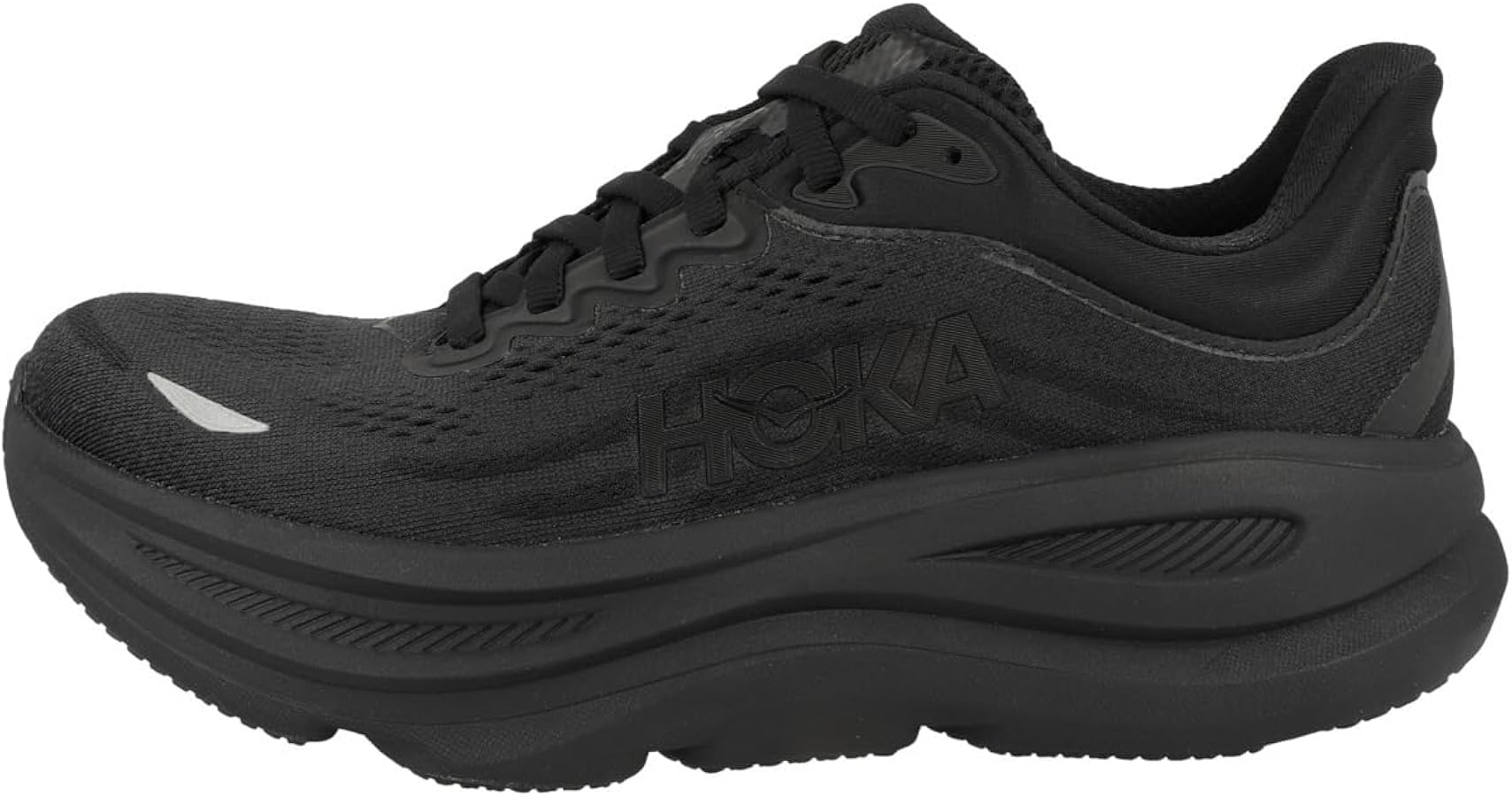 HOKA ONE ONE Bondi 9 ブラック スニーカー LukesLockerDallasFortWorth_HOK